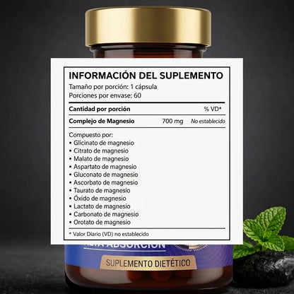 Complejo de magnesio 12 en 1 - Oraawell